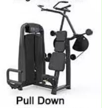 Machine Pull Down Professionnelle – Renforcement du Dos et du Haut du Corps